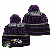 Baltimore Ravens Team Logo Knit Hat YD (9),baseball caps,new era cap wholesale,wholesale hats